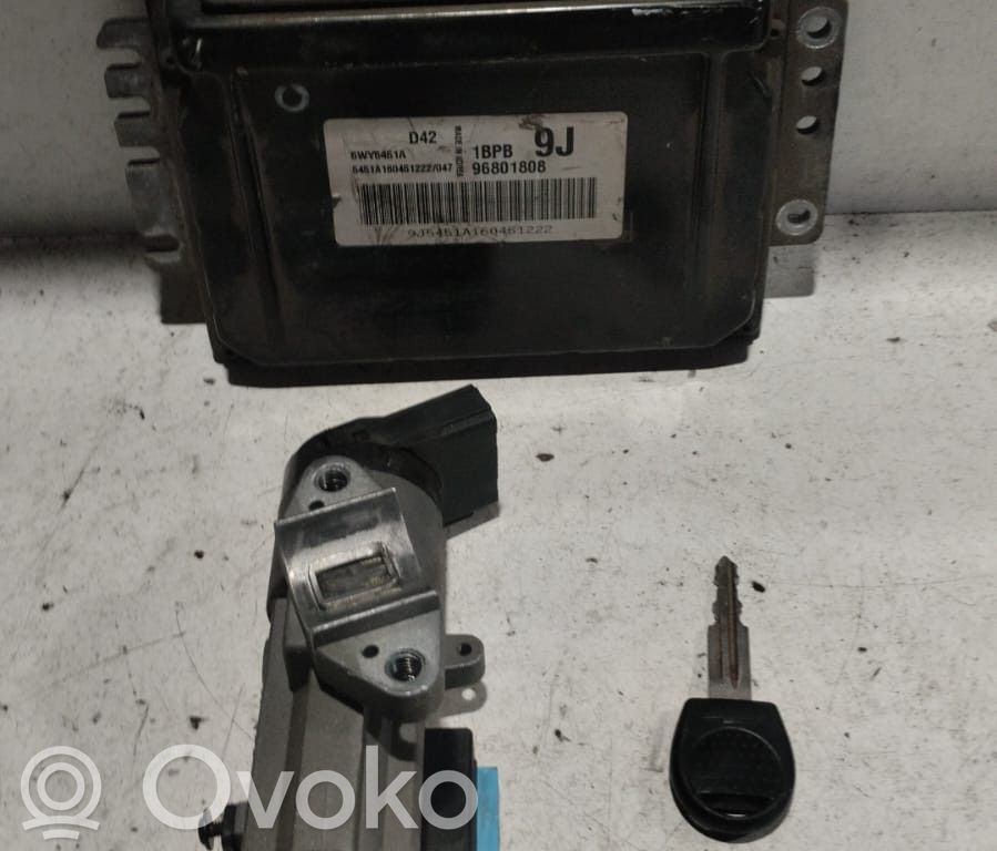 Chevrolet Matiz Kit centralina motore ECU e serratura 