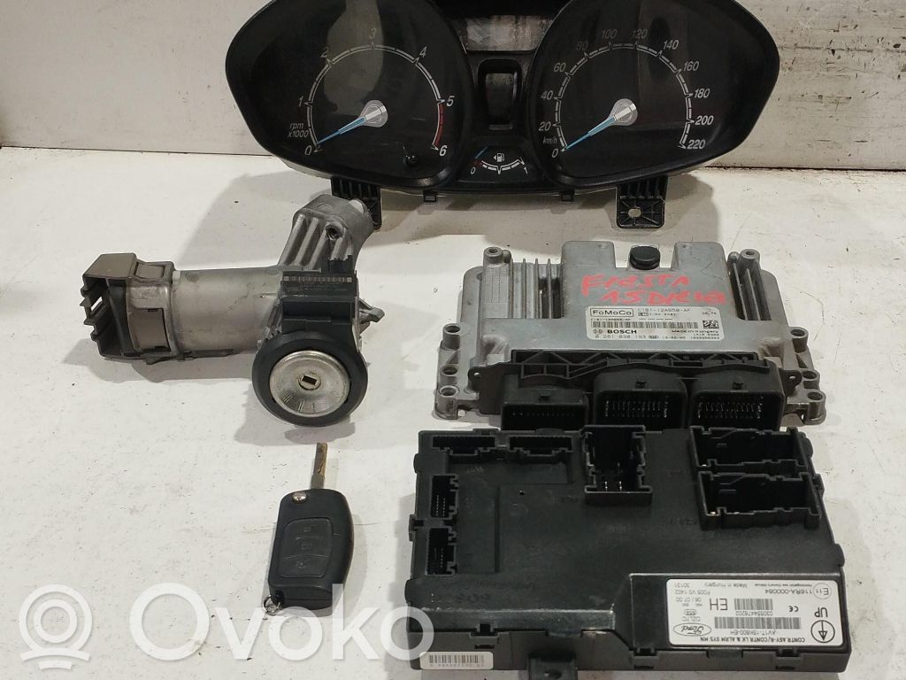 Ford Fiesta Engine ECU kit and lock set 