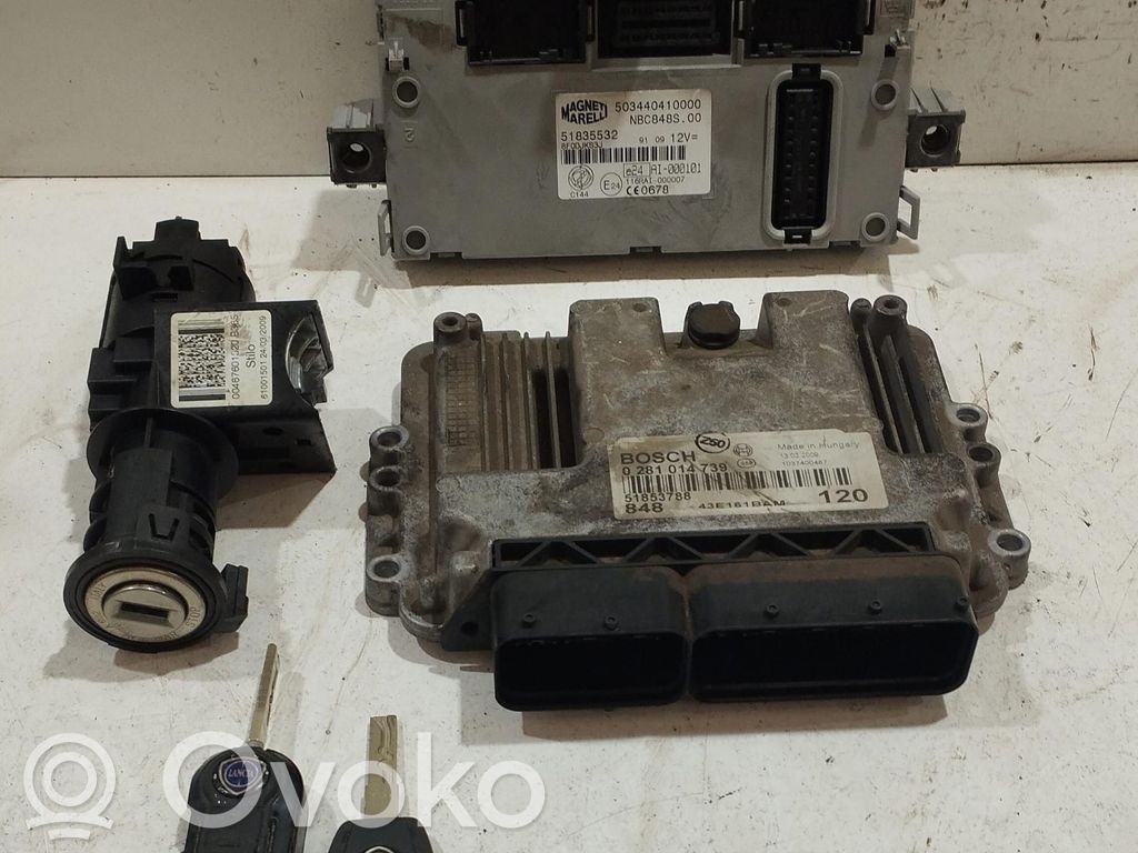 Lancia Musa Kit centralina motore ECU e serratura