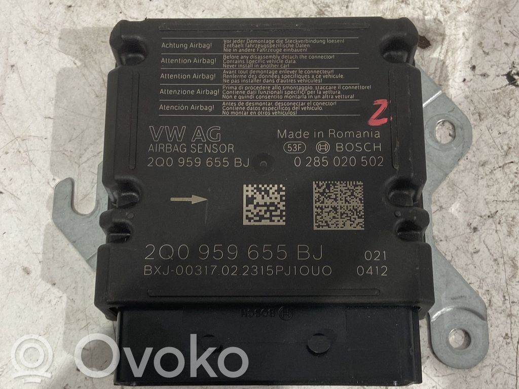 Volkswagen T-Roc Unitate/modul de comandă airbaguri 