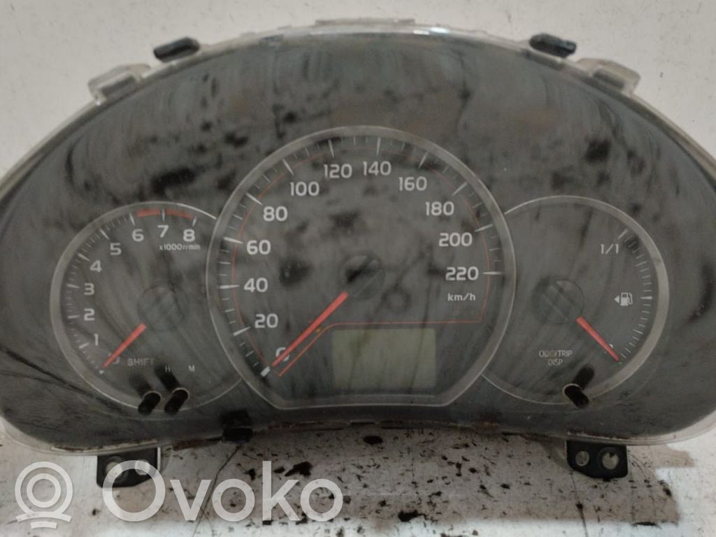 Toyota Yaris Vitezometru (grup de instrumente) 