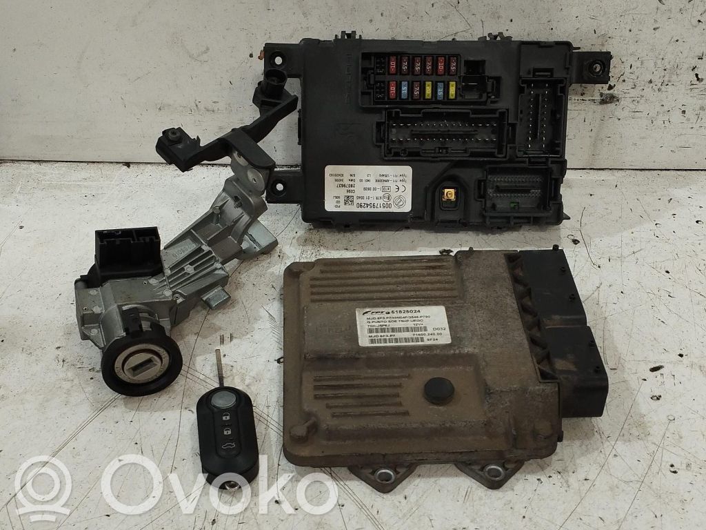 Fiat Grande Punto Kit centralina motore ECU e serratura
