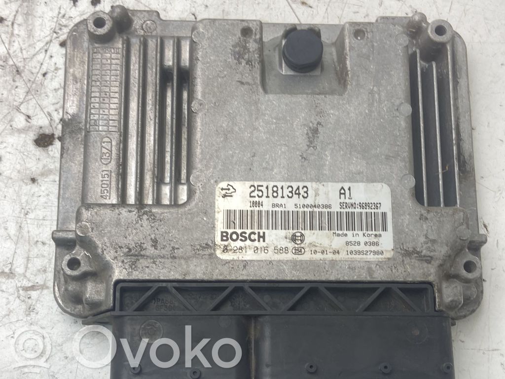 Chevrolet Captiva Sterownik / Moduł ECU 