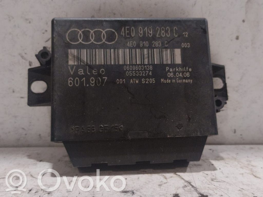 Audi A8 S8 D3 4E Steuergerät Einparkhilfe Parktronic PDC 