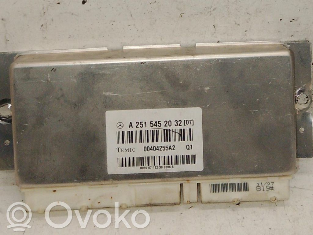 Mercedes-Benz ML W164 Module de commande suspension