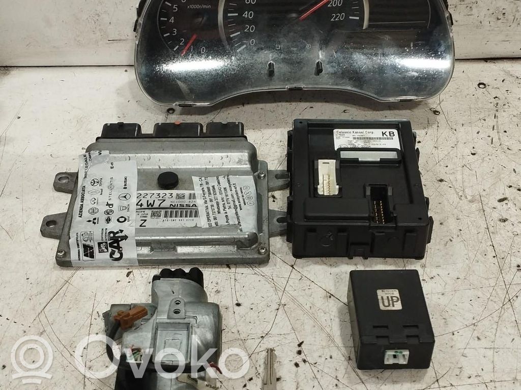 Nissan Micra Engine ECU kit and lock set 