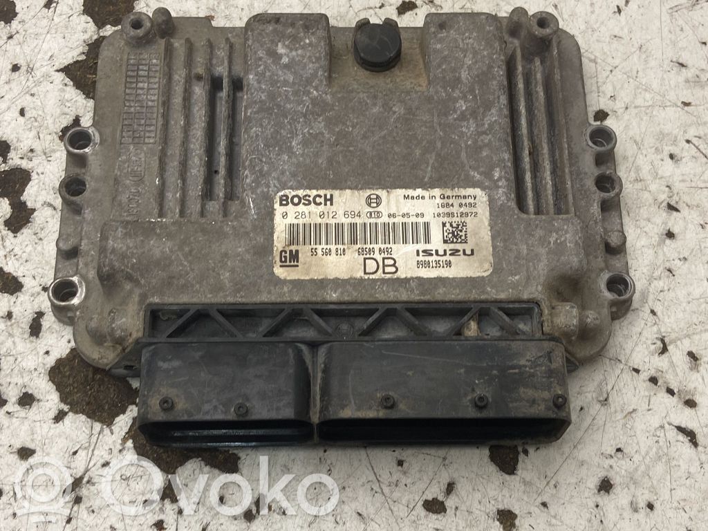 Moottorin ohjainlaite/moduuli   0281012694,0281012694