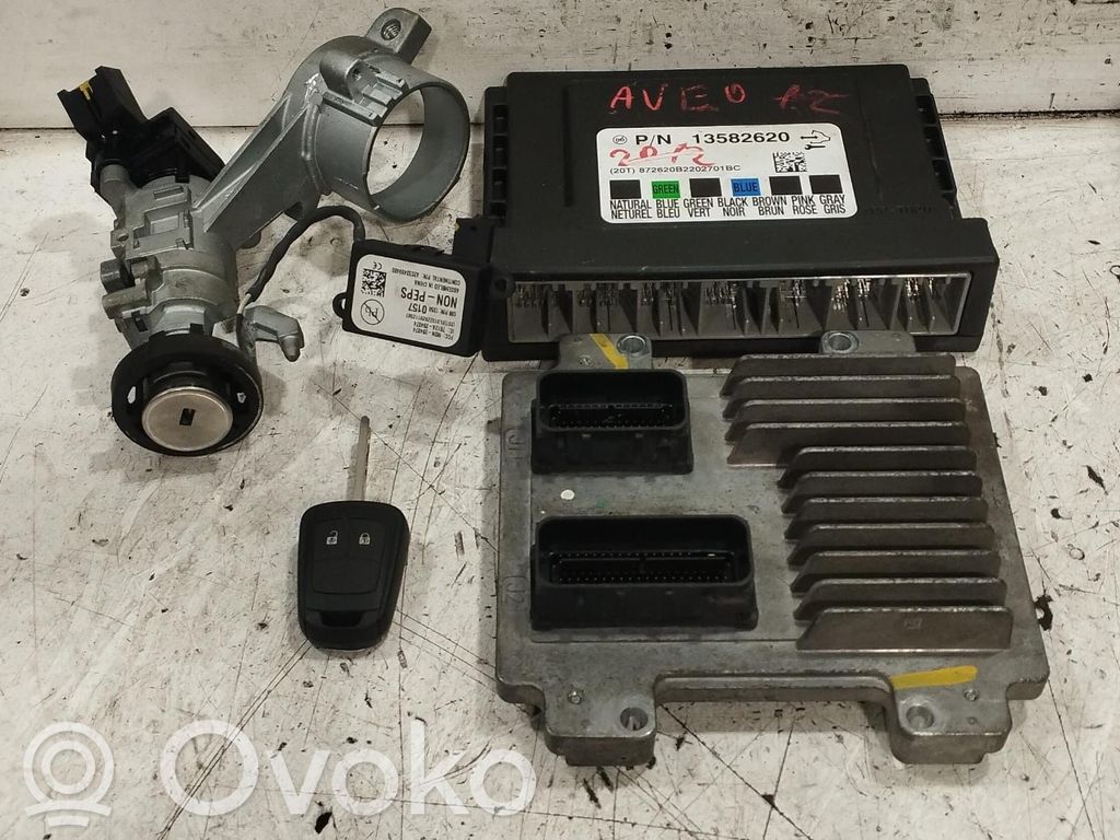 Chevrolet Aveo Kit centralina motore ECU e serratura 