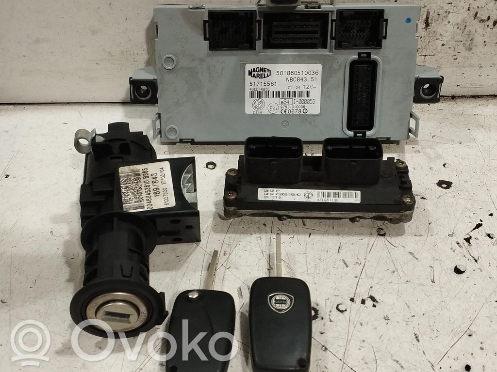 Engine ECU kit and lock set   55193442,55193442