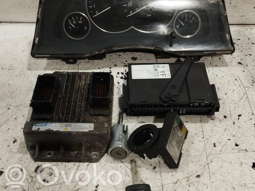 Opel Meriva A Kit calculateur ECU et verrouillage