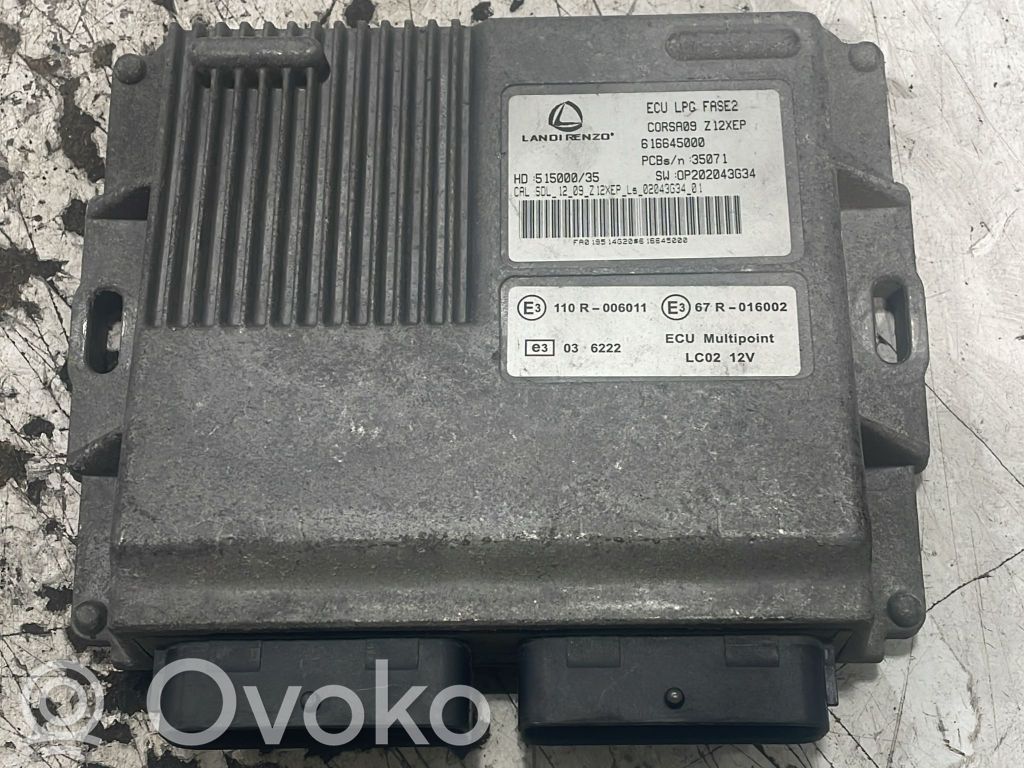 Opel Corsa D Injection control unit/module 