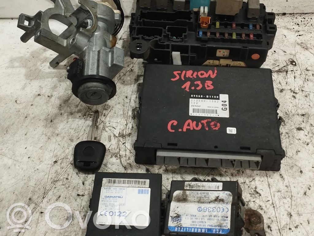 Daihatsu Sirion Engine ECU kit and lock set 