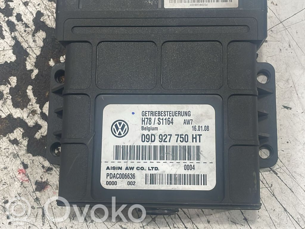 Unidad de control/módulo de la caja de cambios   09D927750HT,09D927750HT