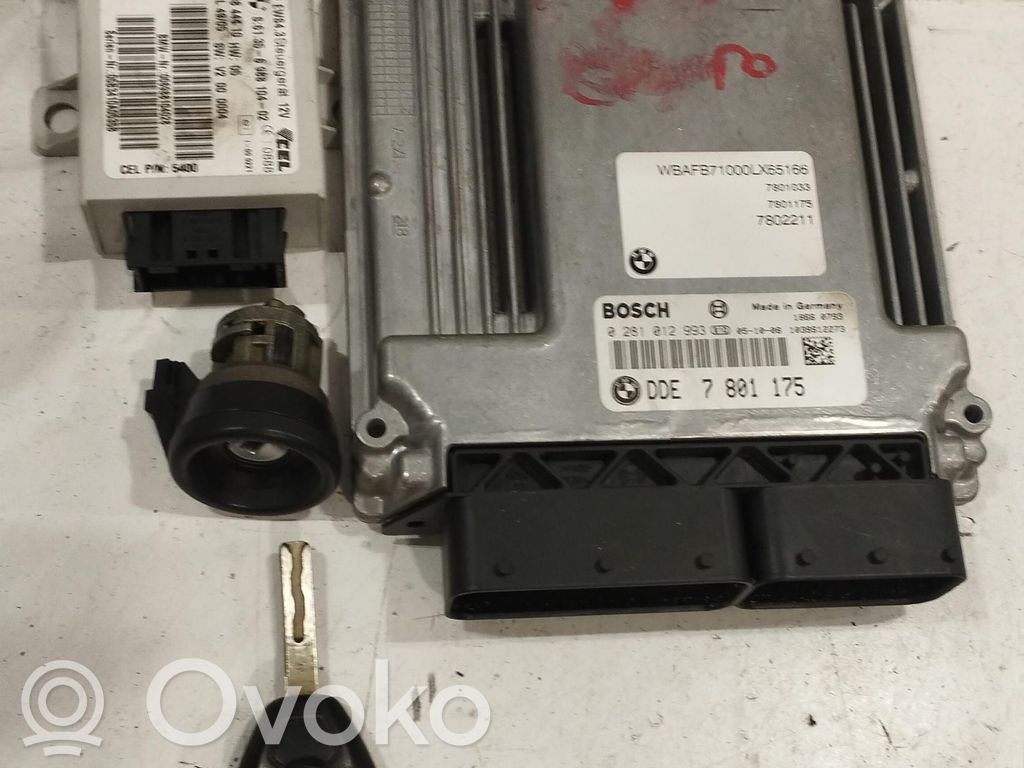BMW X5 E53 Komputer / Sterownik ECU i komplet kluczy 