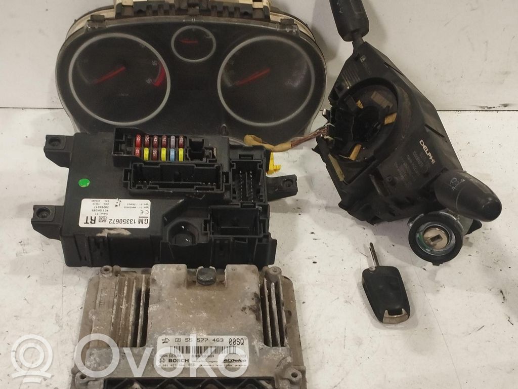 Opel Corsa D Kit centralina motore ECU e serratura