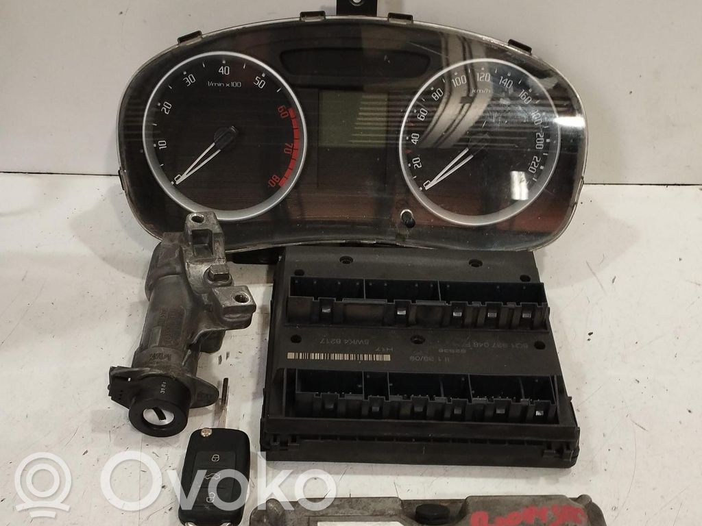 Skoda Roomster (5J) Kit calculateur ECU et verrouillage