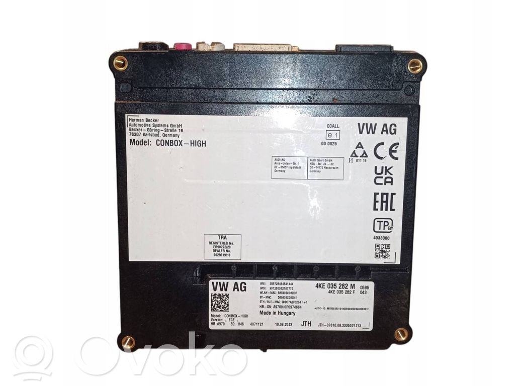Citu veidu vadības bloki / moduļi   4KE035282M