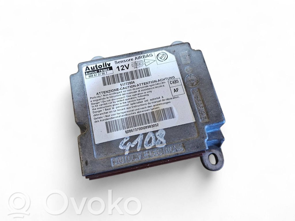 Fiat Doblo Airbag control unit/module 