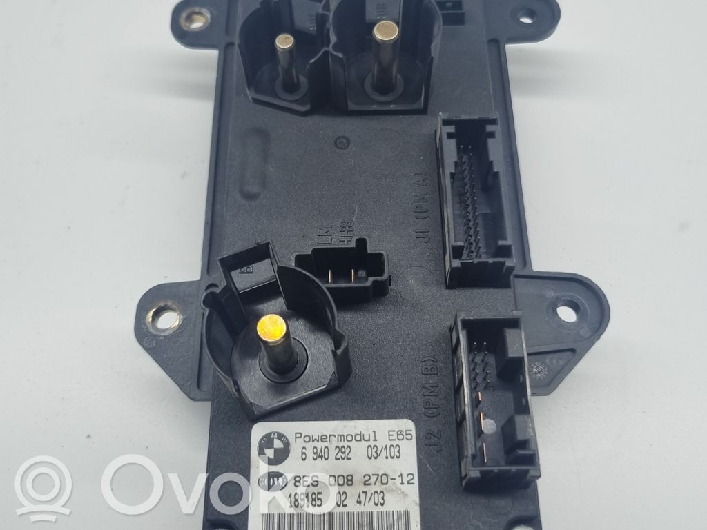 BMW 7 E65 E66 Galios (ECU) modulis 
