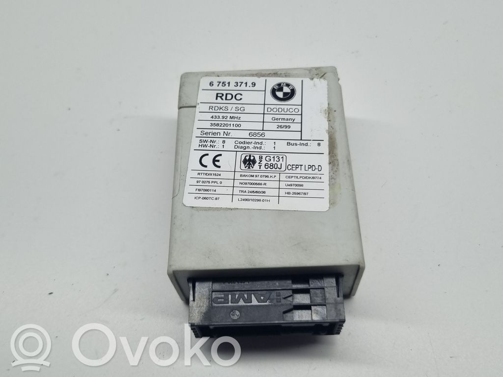 BMW 5 E39 Tire pressure control unit 