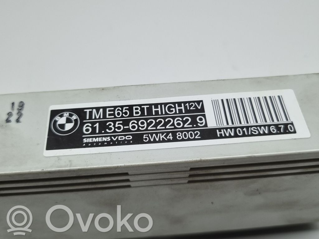 BMW 7 E65 E66 Durų elektronikos valdymo blokas 