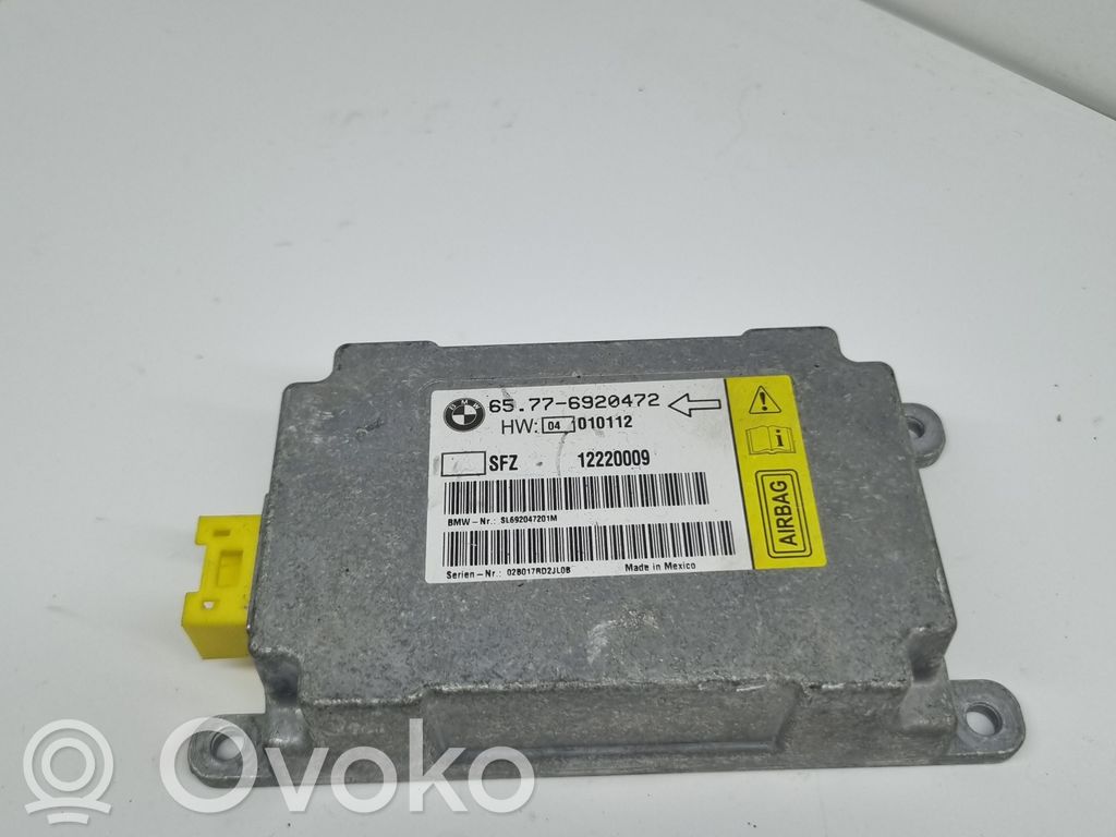 BMW 7 E65 E66 Airbag control unit/module 