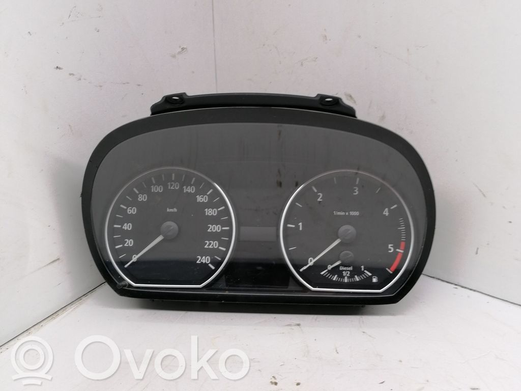 BMW 1 E81 E87 Geschwindigkeitsmesser Cockpit 