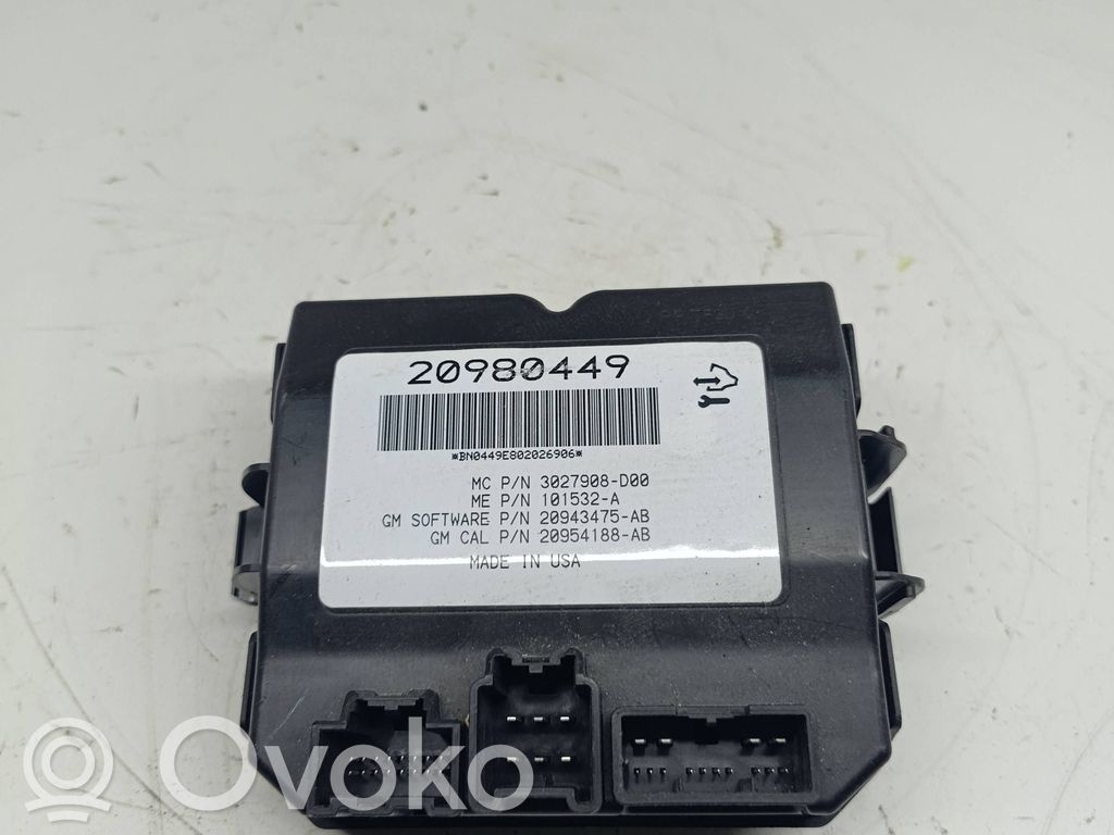 Opel Insignia A Other control units/modules 