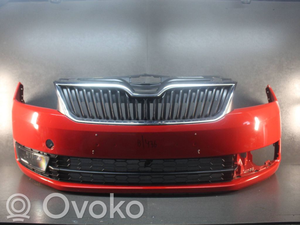 Skoda Rapid (NH) Передний бампер 