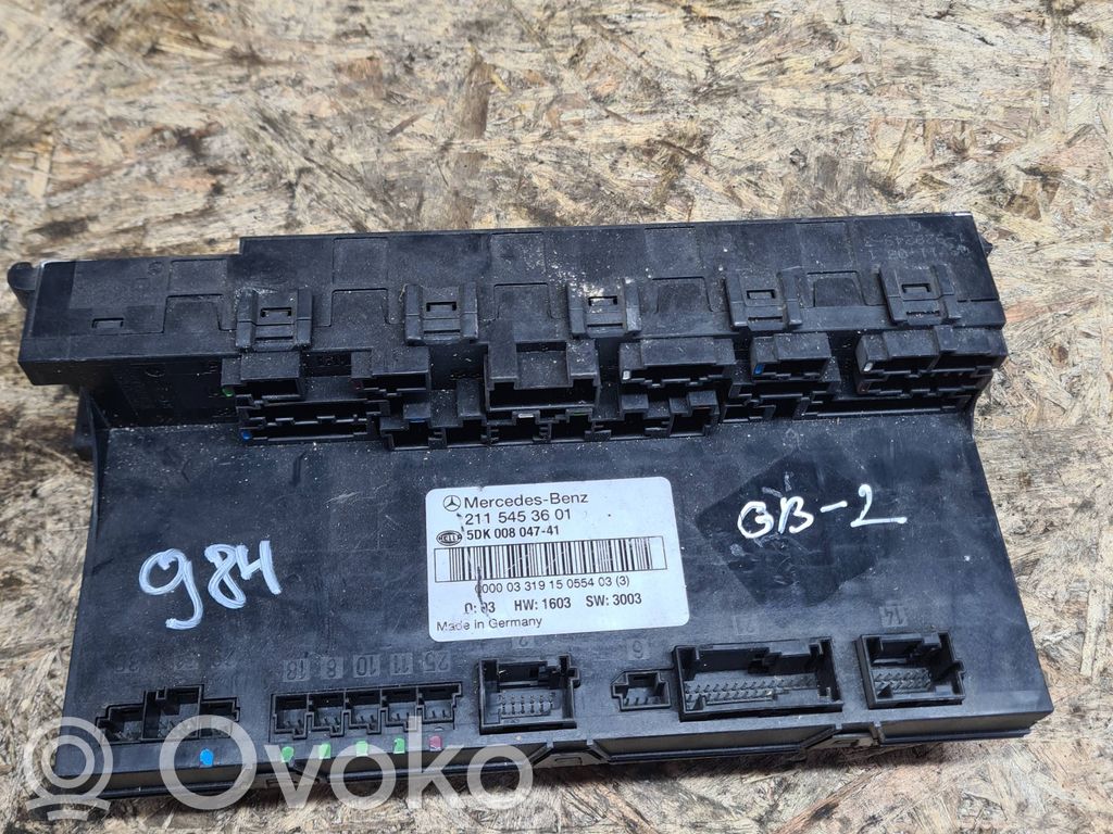 Unidad de control SAM   2115453601,5DK00804741