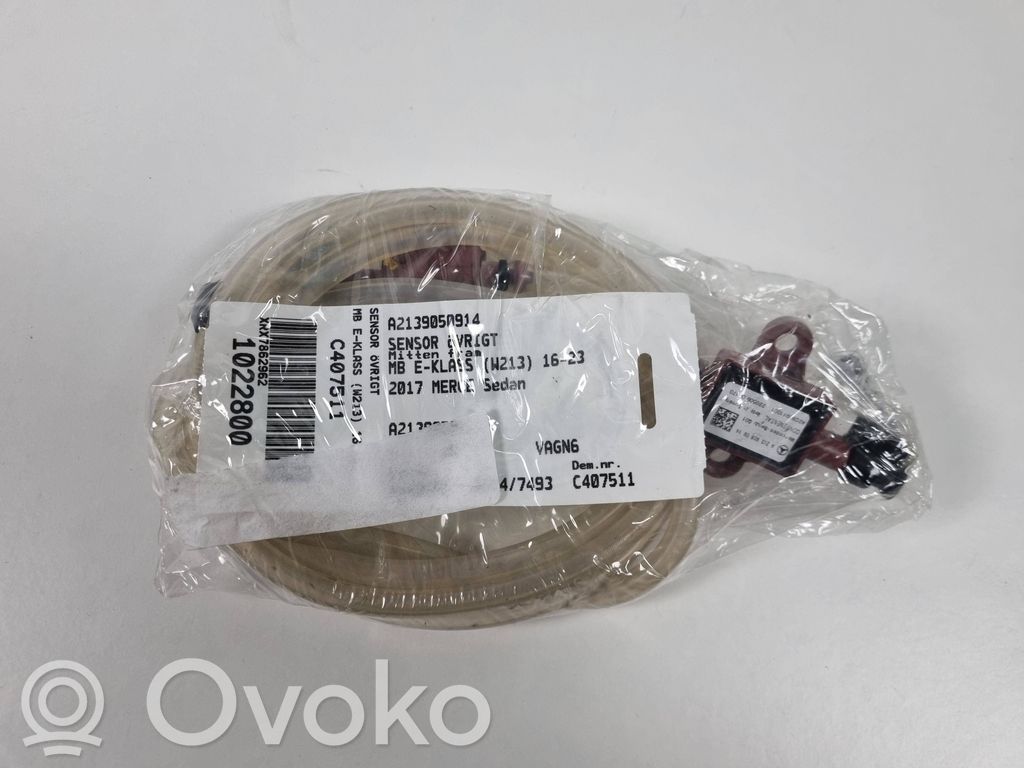 Mercedes-Benz E W213 Czujnik uderzenia Airbag 