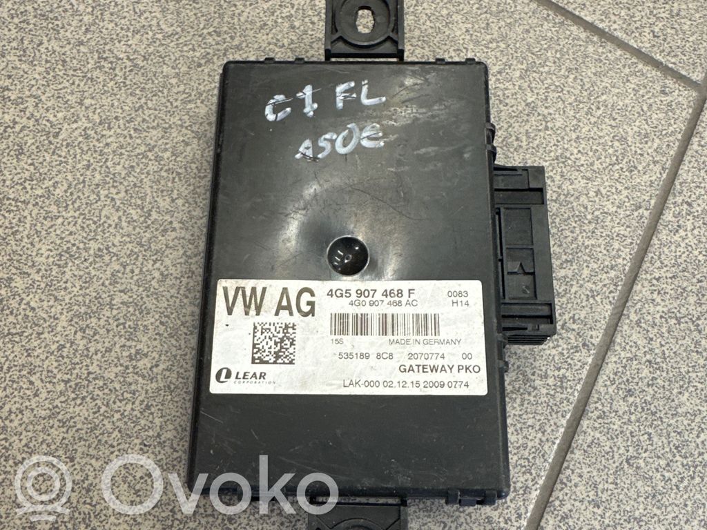 Gateway control module   4G5907468F,4G0907468AC,53518980