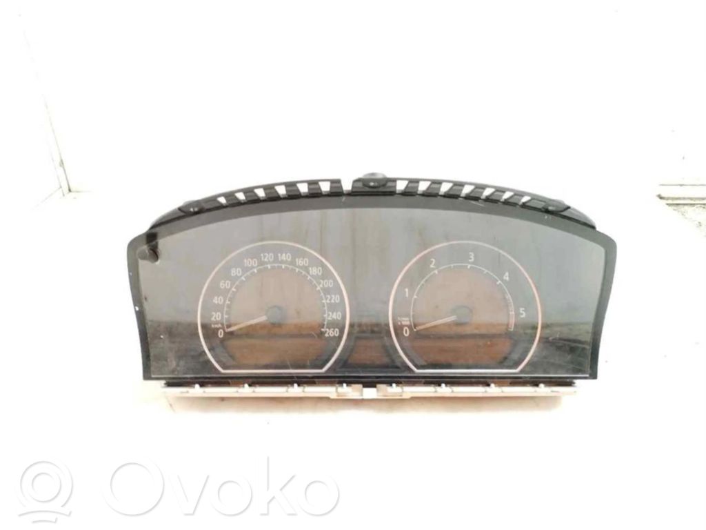 BMW 7 E65 E66 Spidometrs (instrumentu panelī) 