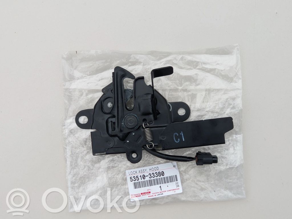 Toyota Camry VIII XV70  Замок капота двигателя 