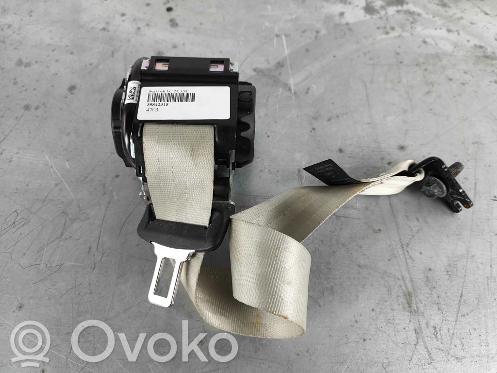 Volvo XC60 Cinturón trasero 