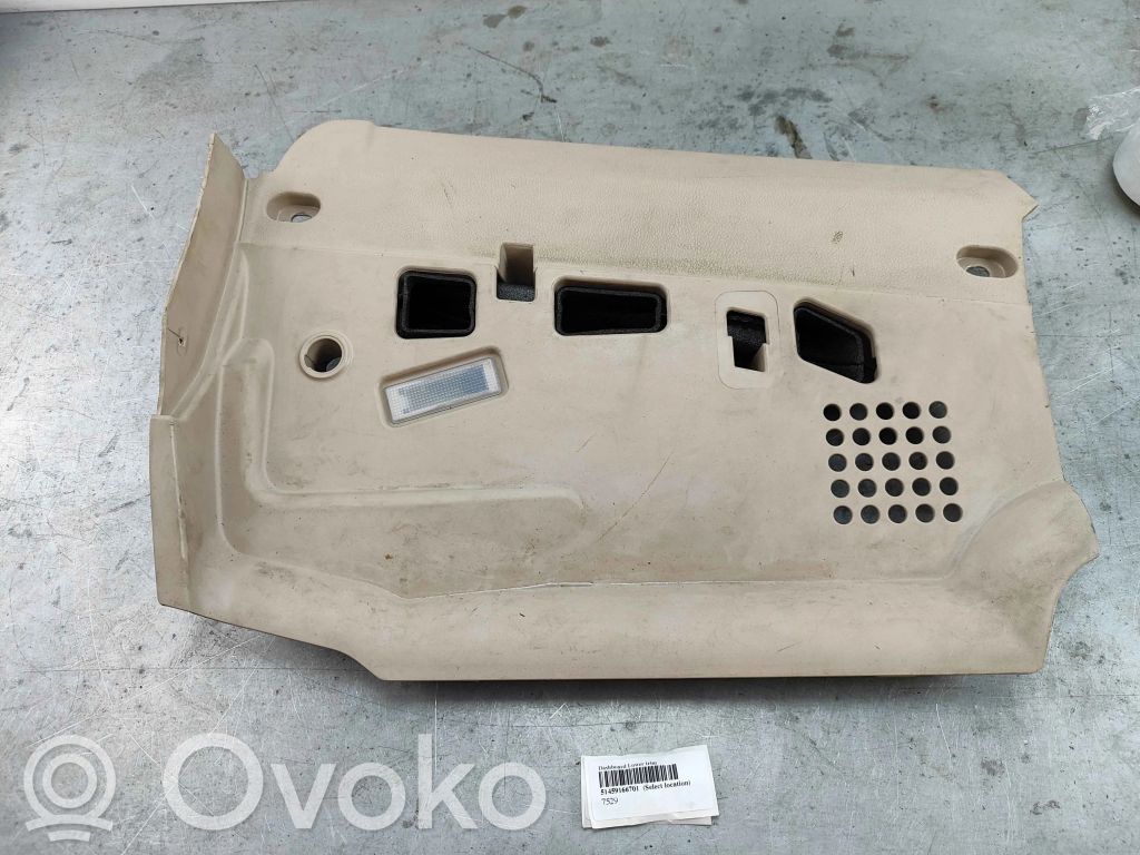 BMW 5 F10 F11 Element deski rozdzielczej / dół 