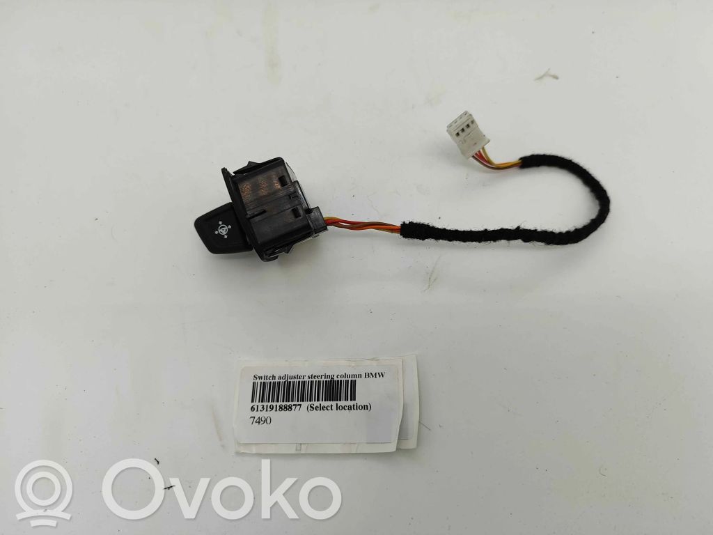 BMW 5 F10 F11 Przełącznik regulacji kierownicy 
