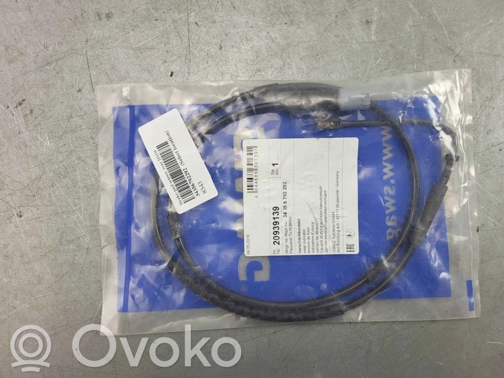 BMW 3 F30 F35 F31 Jarrupalojen kulumisanturi 