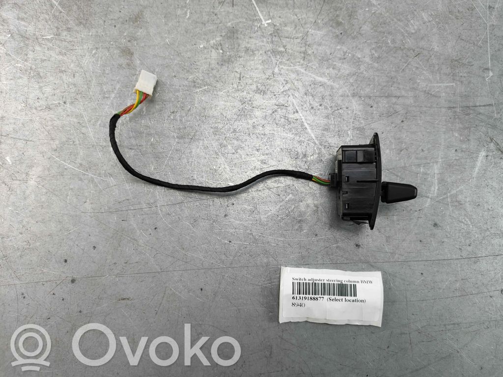 BMW 7 F01 F02 F03 F04 Przełącznik regulacji kierownicy 