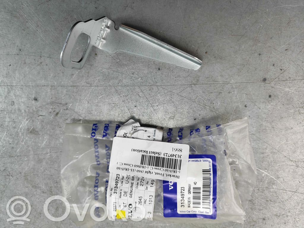 Front bumper mounting bracket   31349723