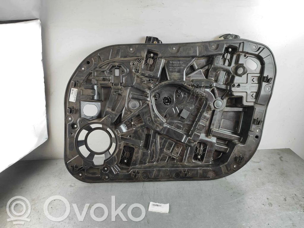 Volvo XC60 Priekinis el. lango pakėlimo mechanizmas be varikliuko 