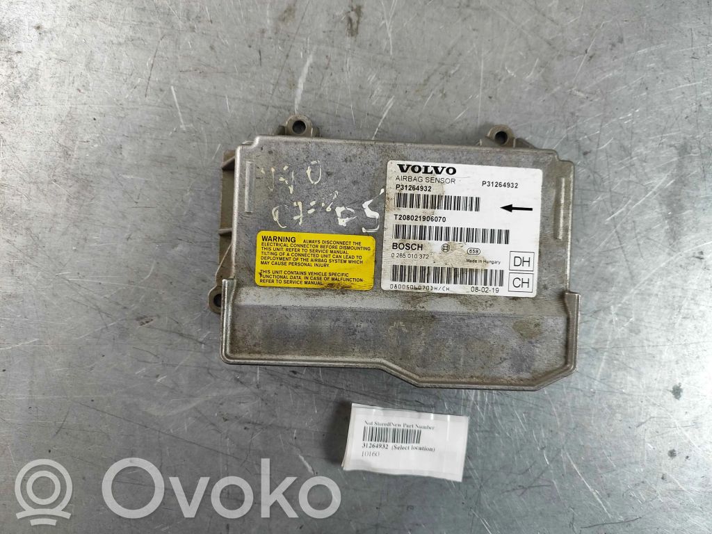 Volvo V70 Airbag control unit/module 