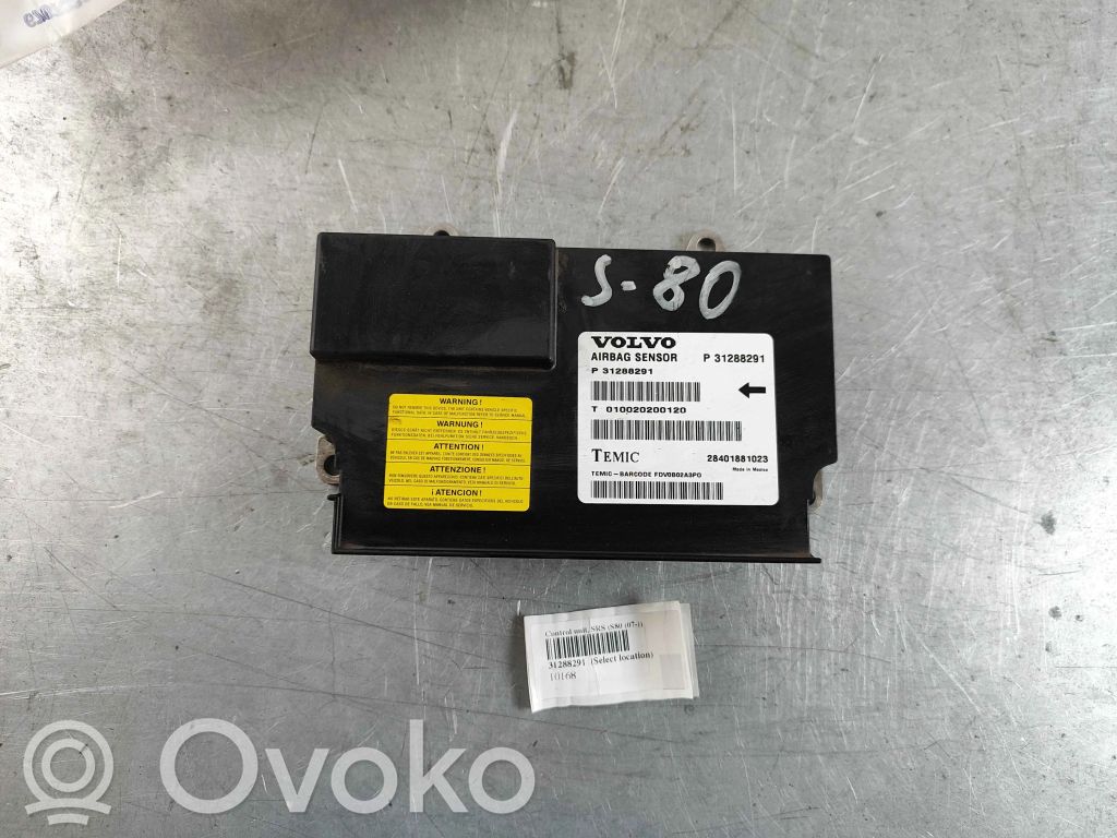 Volvo S80 Other control units/modules 
