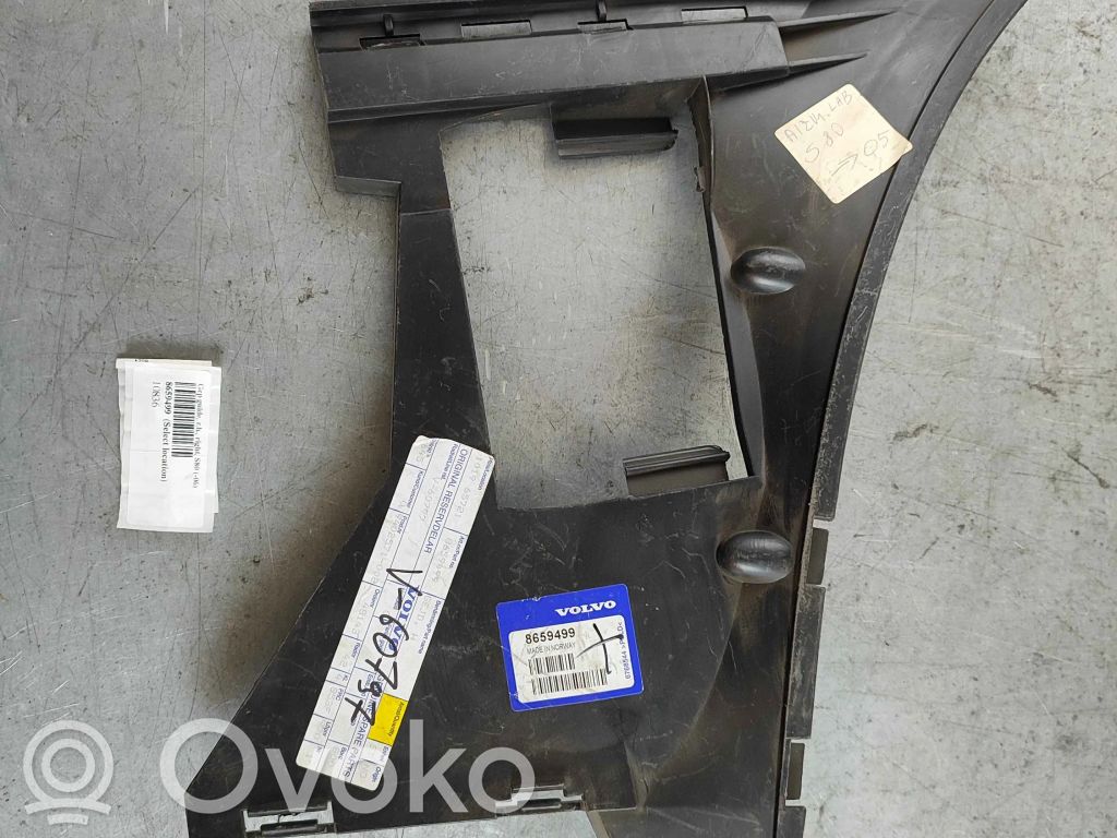 Volvo S80 Soporte de montaje del parachoques trasero 