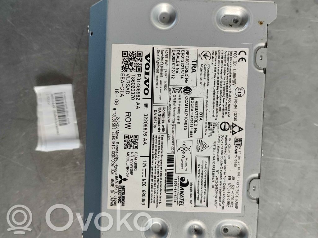 Volvo XC60 Radio/CD/DVD/GPS head unit 