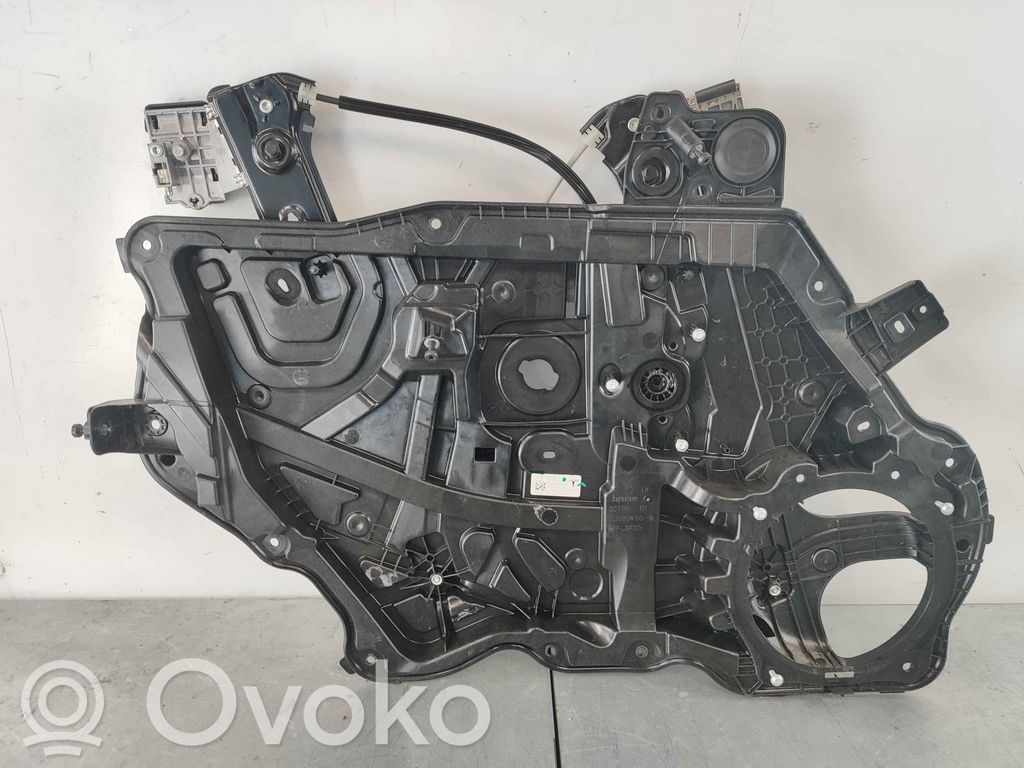 Tesla Model Y Front window lifting mechanism without motor 