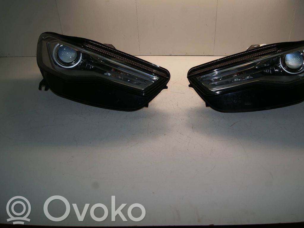 Audi A6 S6 C7 4G Headlights/headlamps set 
