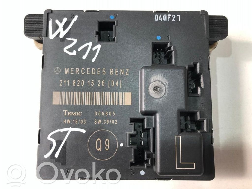 Door control unit/module   A2118201526