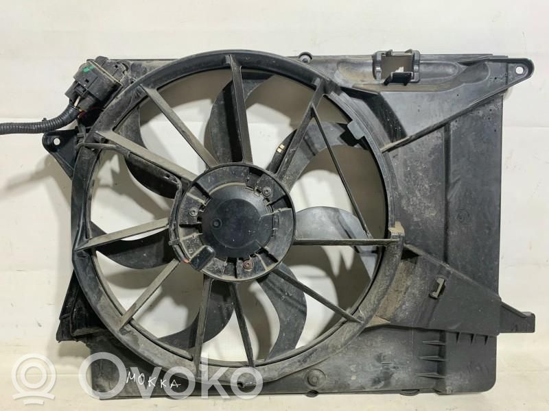 Opel Mokka Electric radiator cooling fan 