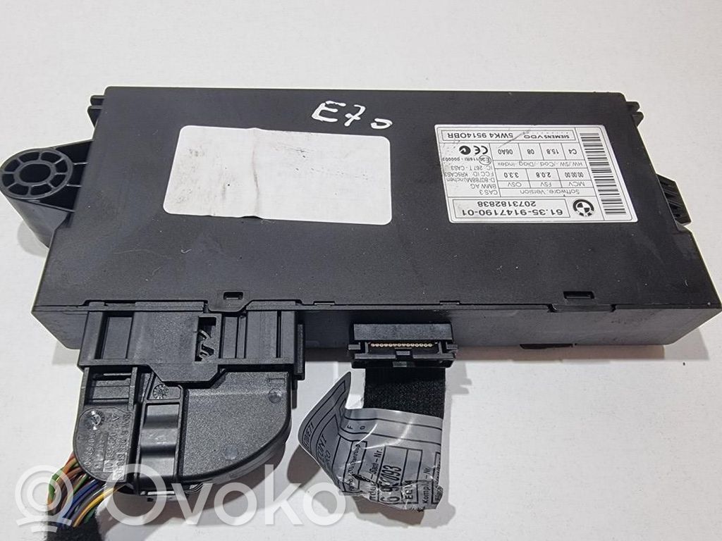 BMW X5 E70 Comfort/convenience module 